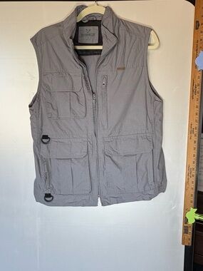 Outdoor Life Gray Multi-Pocket Outdoor Utility Vest
